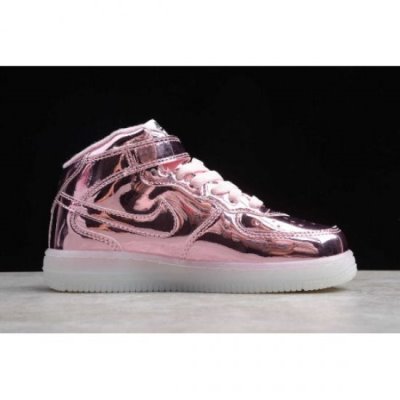 Nike Çocuk Air Force 1 Mid Wb Pembe / Pembe Kaykay Ayakkabı Türkiye - C21RMSFJ